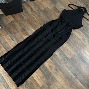 Elegant Black Evening Gown
